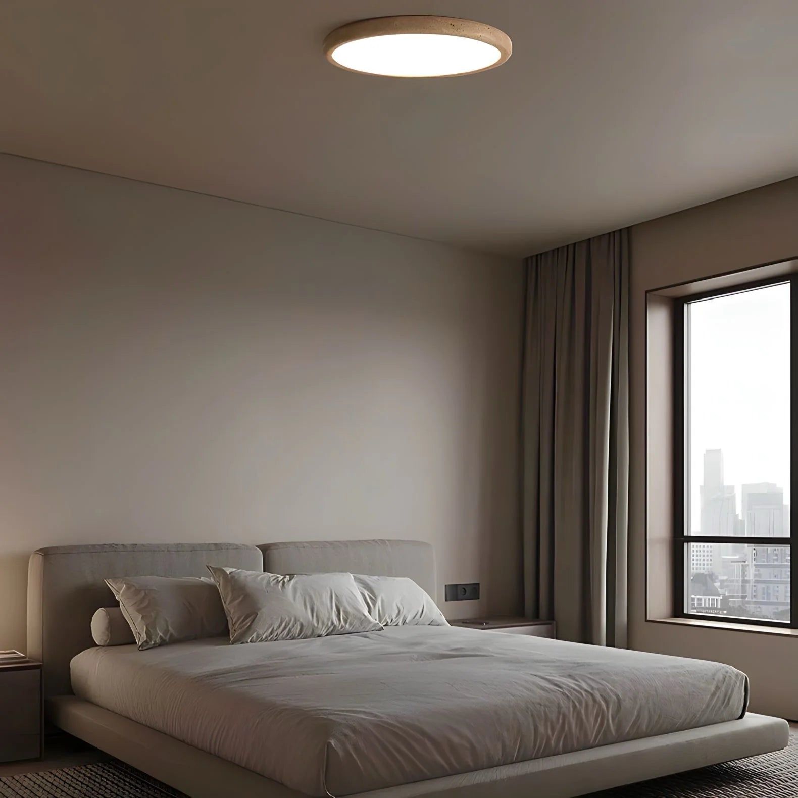 Modern Travertin Minimalist Ceiling Lamp