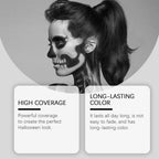 Halloween Face Colored Drawing Crayon Suit