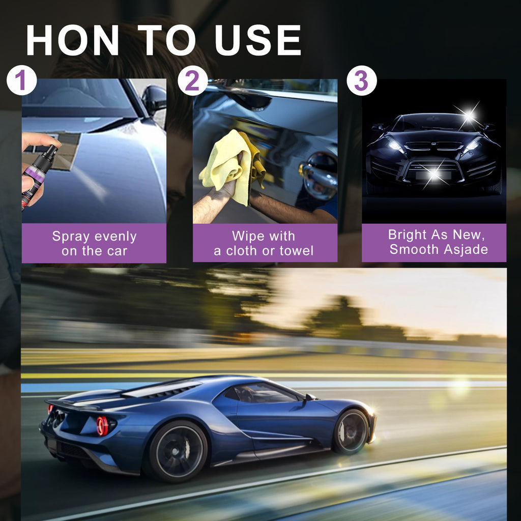 Protect Fast Car Paint Spray Clean Coating