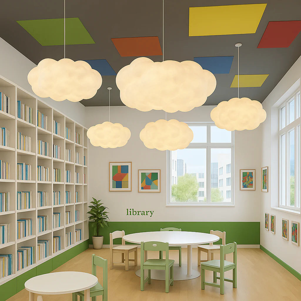 Minimalist Cloud Pendant Light