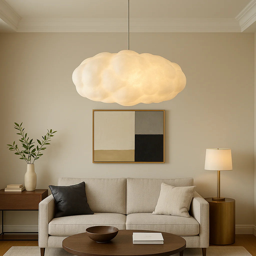 Minimalist Cloud Pendant Light
